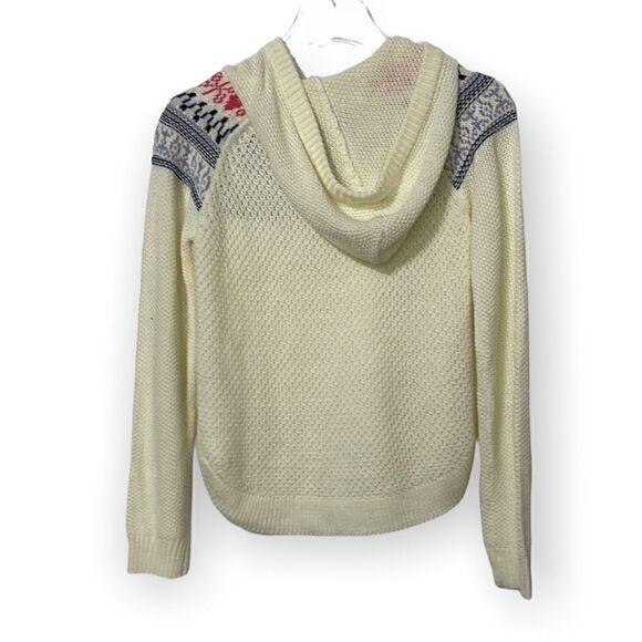 Cloud Chaser Fair Isle Girls Knit Hooded Sweater NWT Size XL (Juniors) - Picture 2 of 6